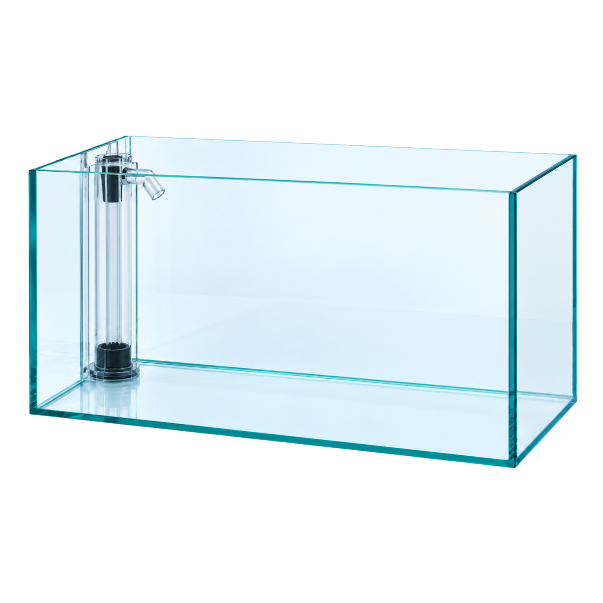 90cm水槽 国産オリジナルオーバーフローガラス水槽 GLASIA スリムハイ (w90×d30×h45cm)