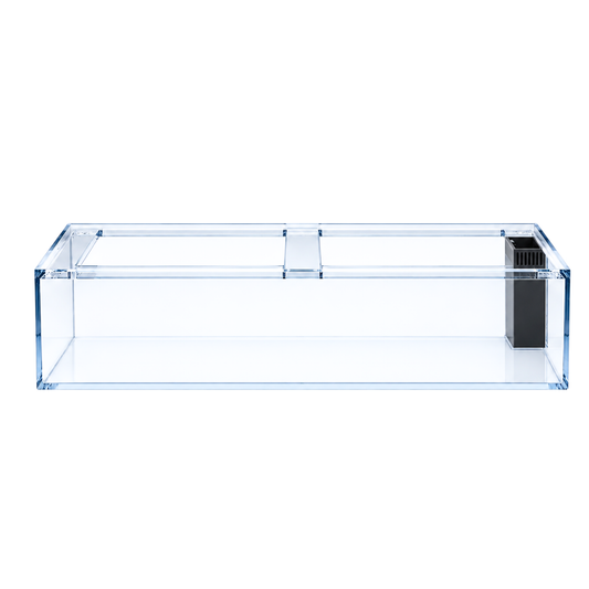 90cmオーバーフロー水槽 国産オリジナルアクリル水槽 (w90×d30×h30cm)
