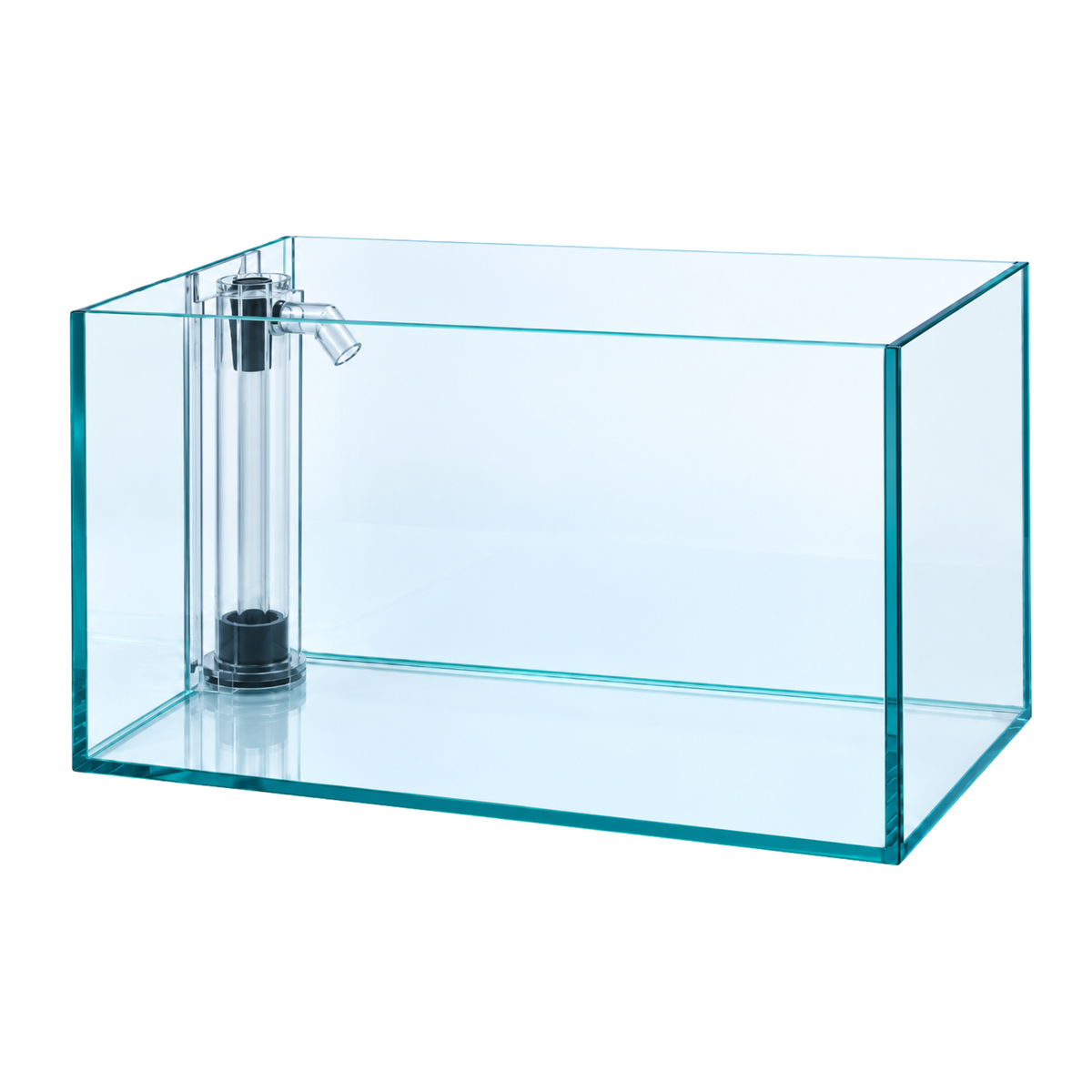 60cm水槽 国産オリジナルオーバーフローガラス水槽 GLASIA 奥行ワイド浅 (w60×d45×h30cm)